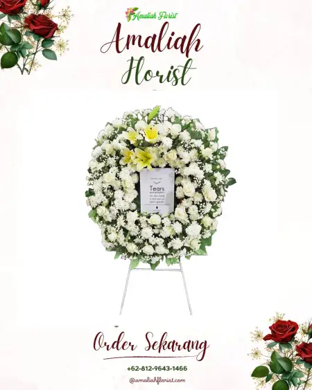 Krans Bunga Duka Karang Harja